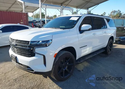 2021 Chevrolet Suburban 2Wd Rst из США, поврежденный, VIN 1GNSCEKD5MR278060